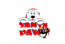 Microgaming Santa Paws logo