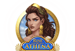 Play'n GO - Rise of Athena slot logo